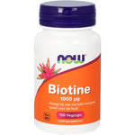 NOW Biotine 1000mcg 100.00 Vegetarische capsules