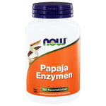 NOW Papaya enzymen kauwtabletten 180.00 Kauwtabletten
