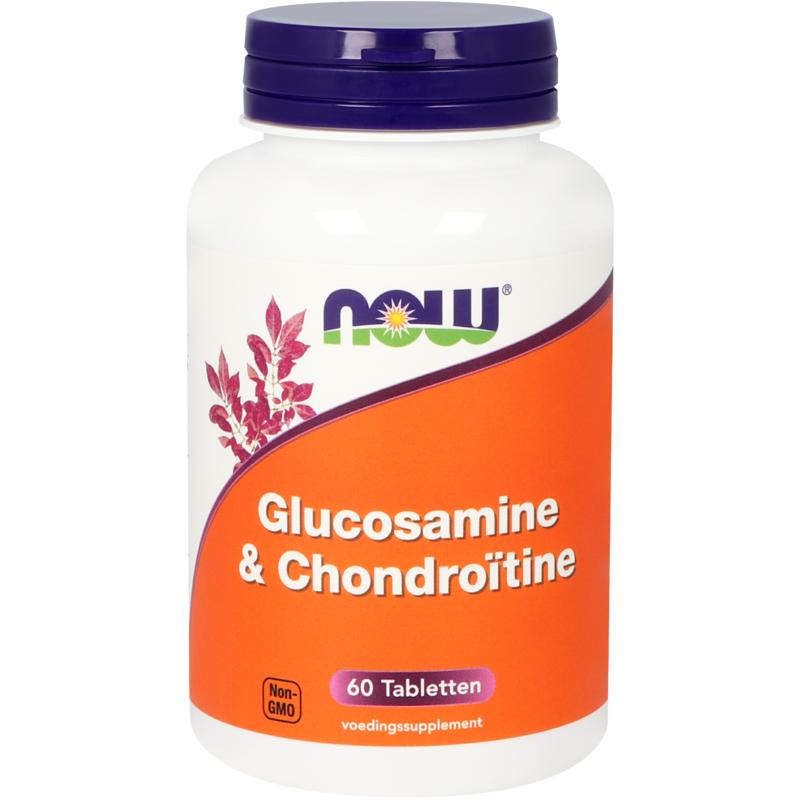 NOW Glucosamine & chondroitine 60.00 Tabletten
