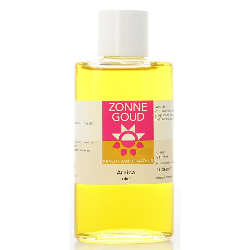 Zonnegoud Arnica olie 100.00 Milliliter