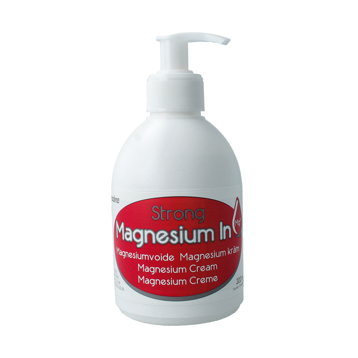 Ice Power Magnesium + MSM in strong creme pompflacon 300.00 Milliliter