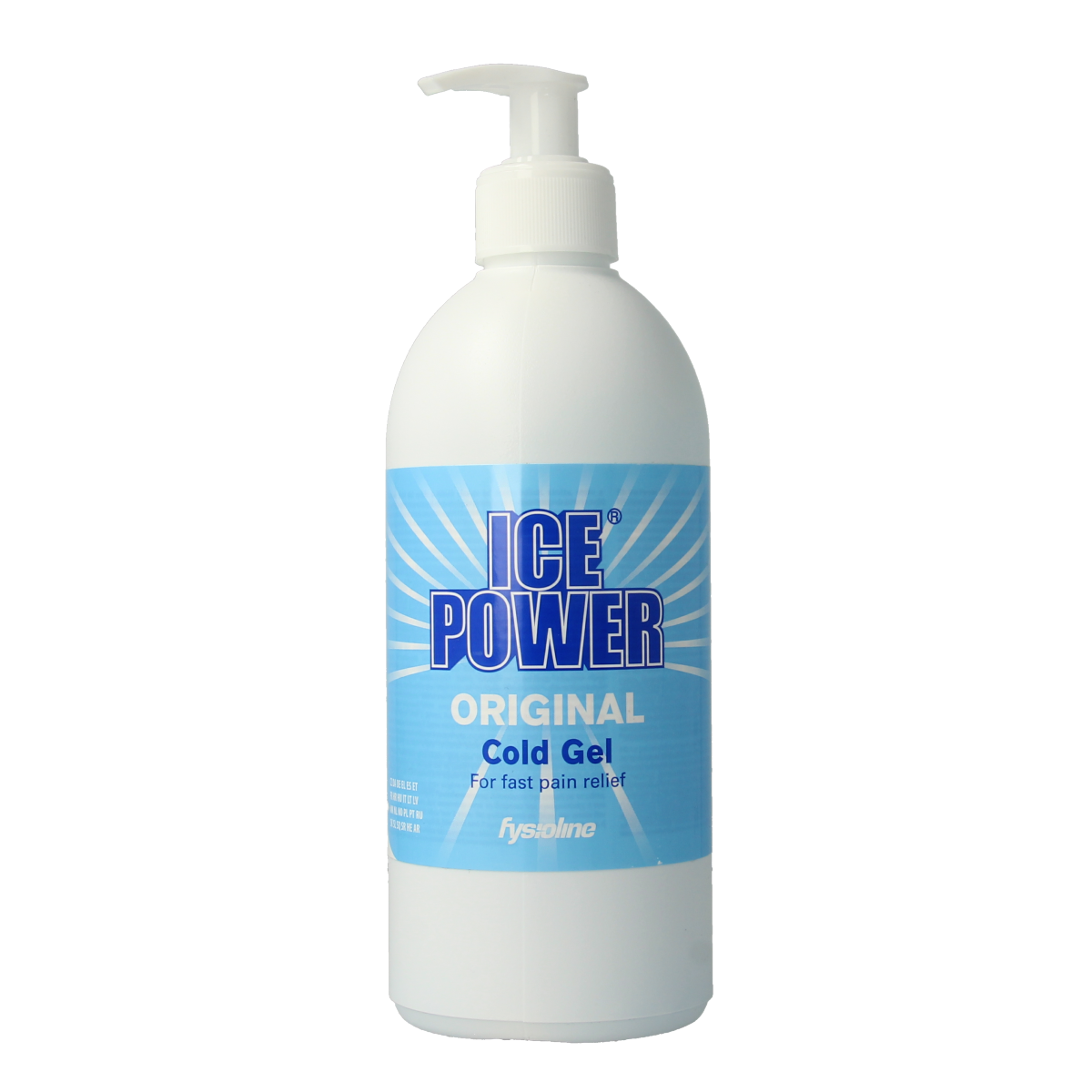 Ice Power Cold gel flacon met pomp 400.00 Milliliter