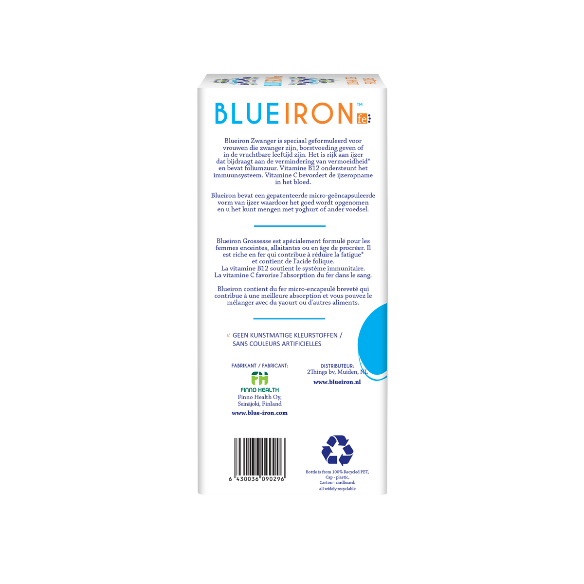 Blueiron Vloeibaar ijzer zwanger 250.00 Milliliter