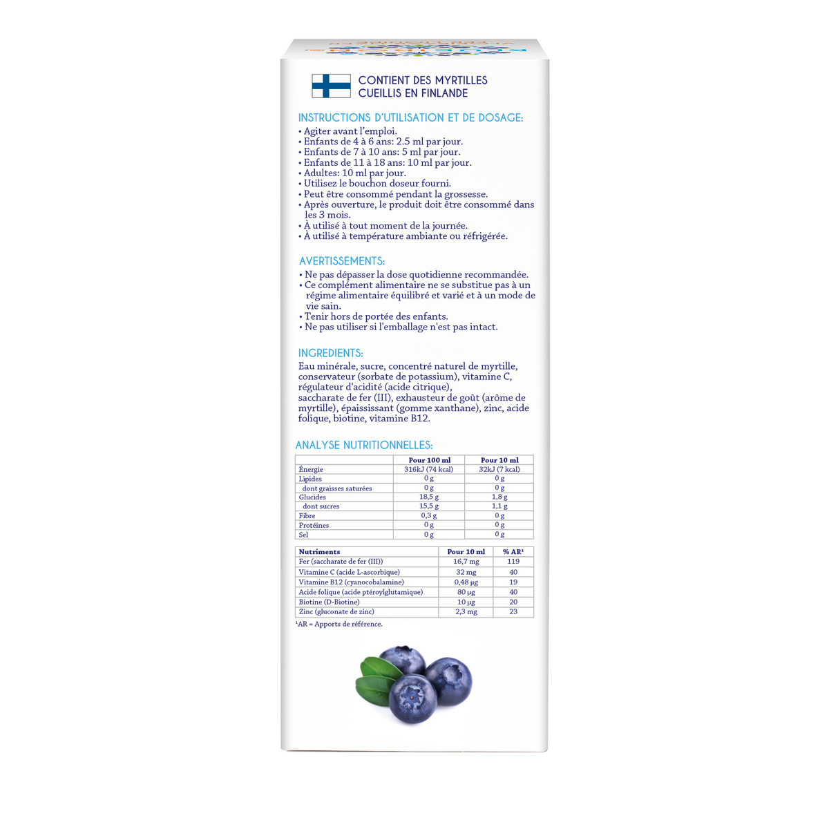 Blueiron Vloeibaar ijzer original 330.00 Milliliter