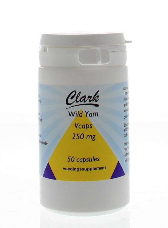 Clark Wilde yam 250mg 50.00 Vegetarische capsules