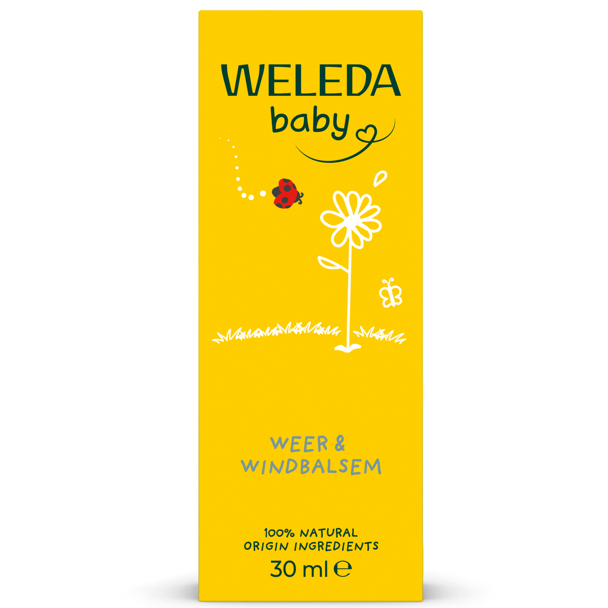 Weleda Calendula baby weer & wind balsem 30.00 Milliliter