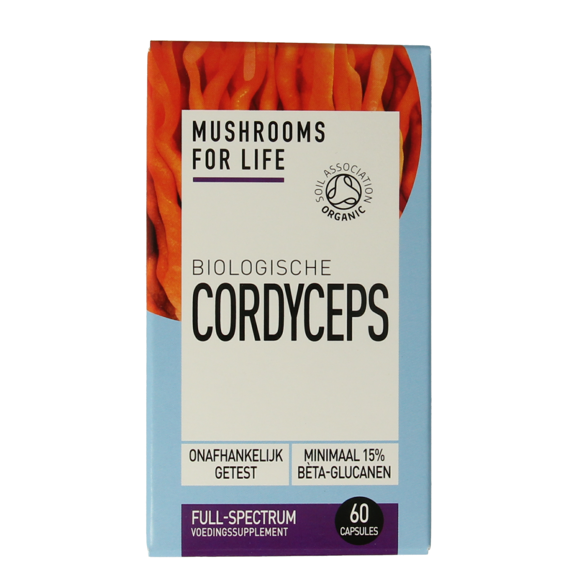 Mushrooms for Life Cordyceps bio 60.00 Capsules
