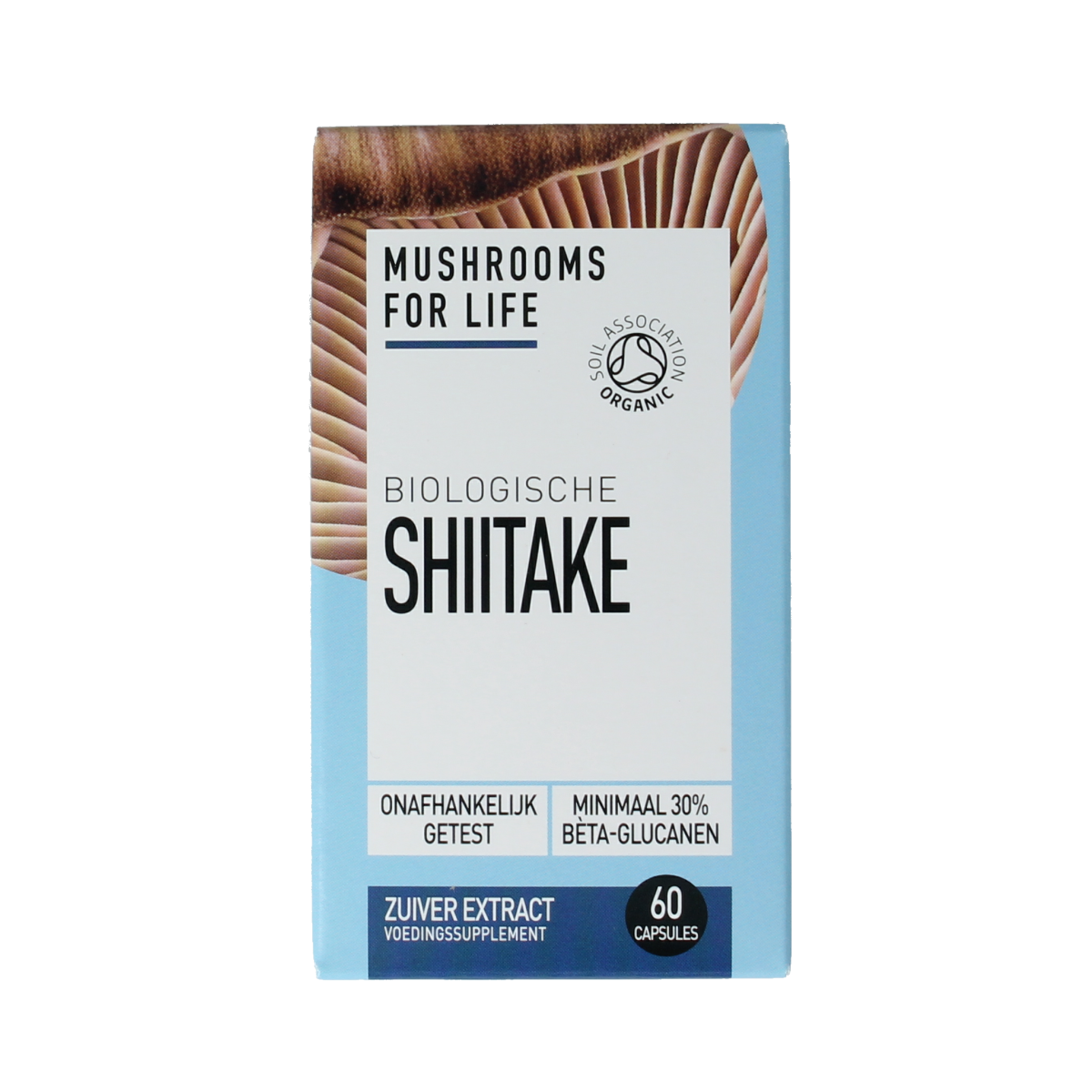 Mushrooms for Life Shiitake Bio 60.00 Capsules