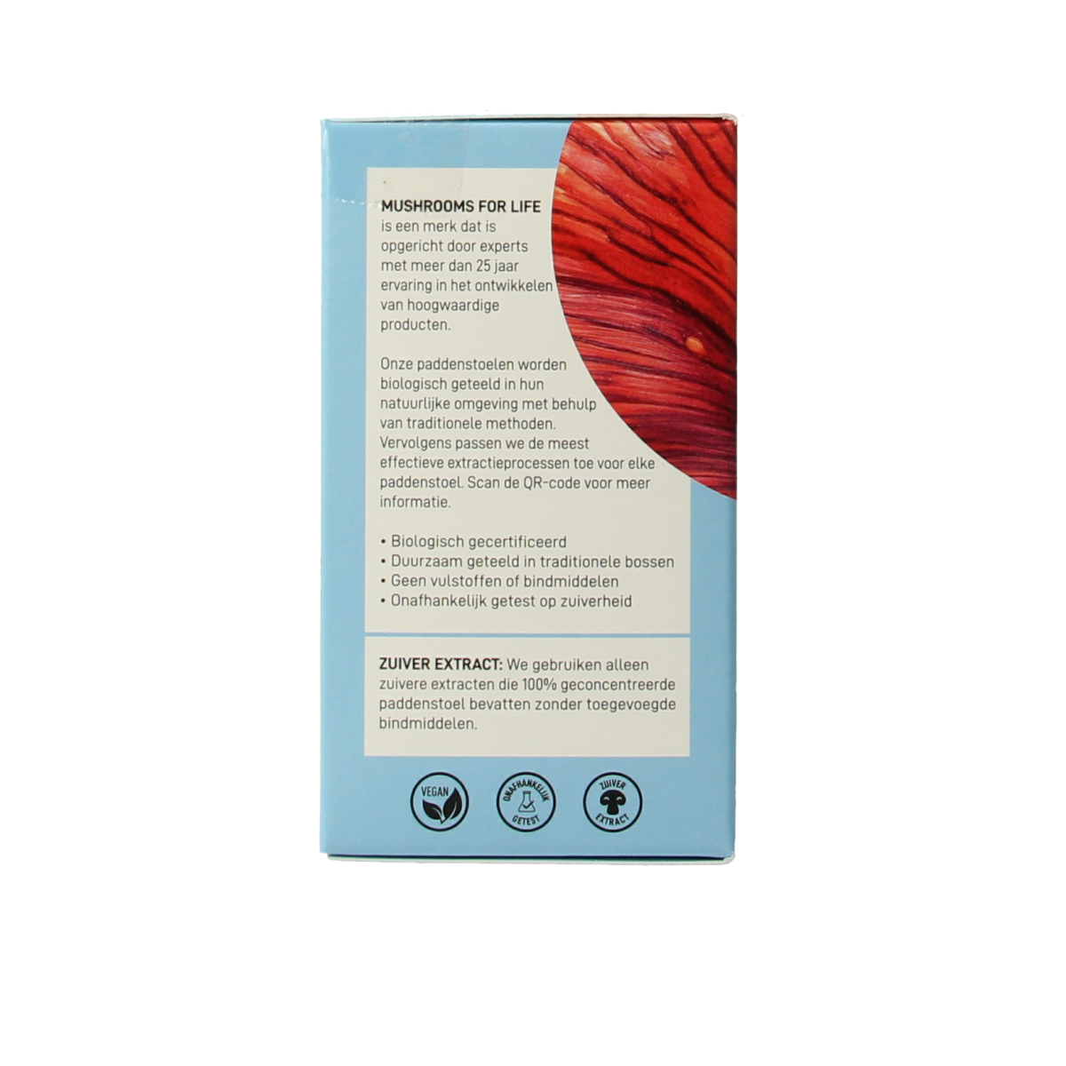 Mushrooms for Life Reishi bio 60.00 Capsules