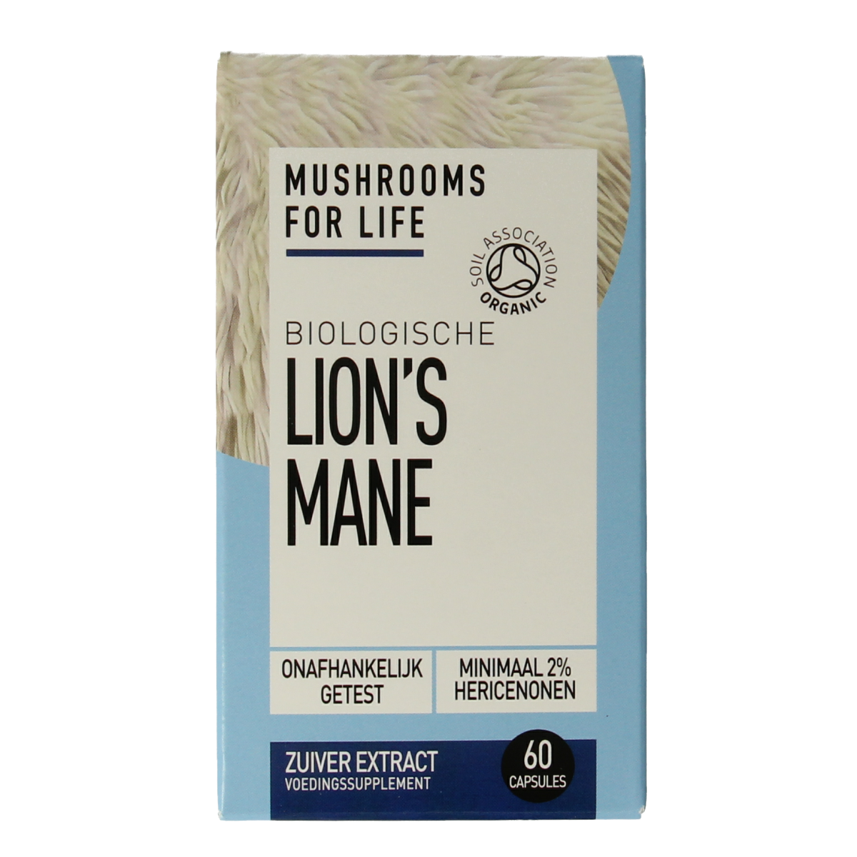 Mushrooms for Life Lion's mane bio 60.00 Capsules