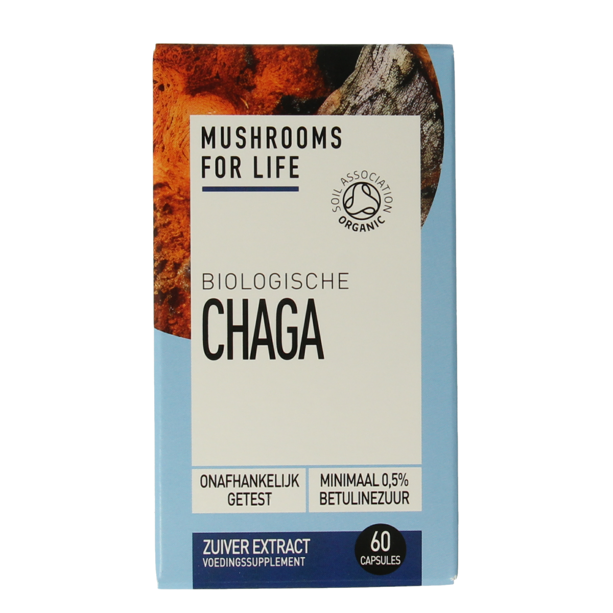 Mushrooms for Life Chaga bio 60.00 Capsules