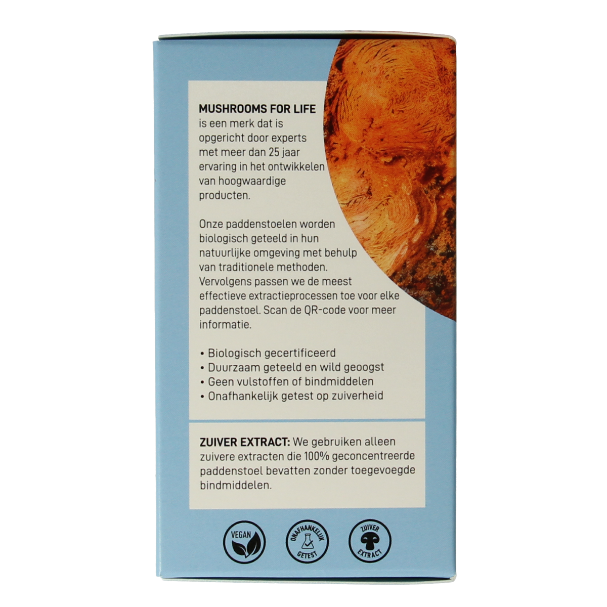 Mushrooms for Life Chaga bio 60.00 Capsules