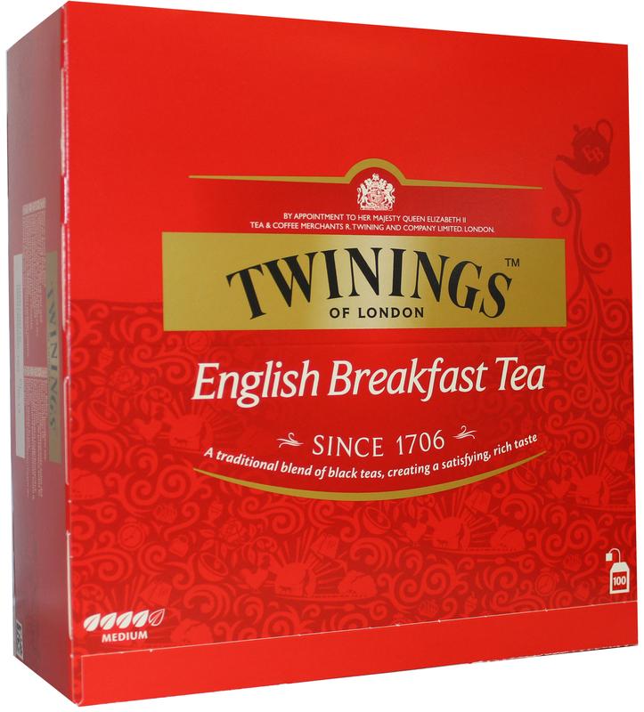 Twinings English breakfast envelop 100.00 Zakjes