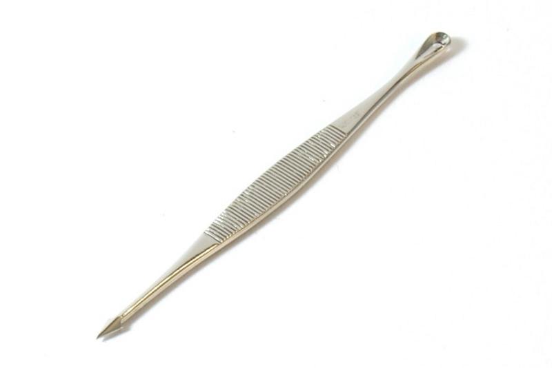 Malteser Comedonedrukker 11cm nikkel 5533/42 1.00 Stuks
