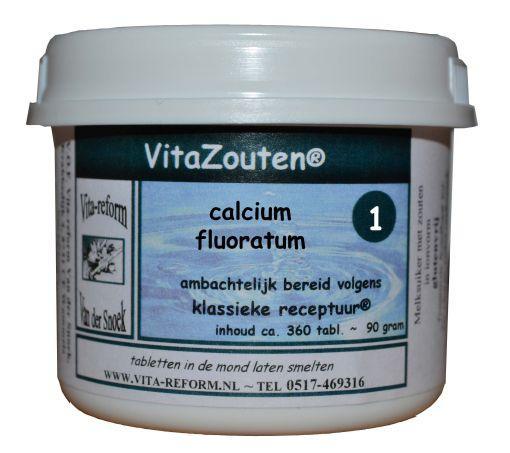 Vitazouten Calcium fluoratum Vitazout nr. 01 360.00 Tabletten