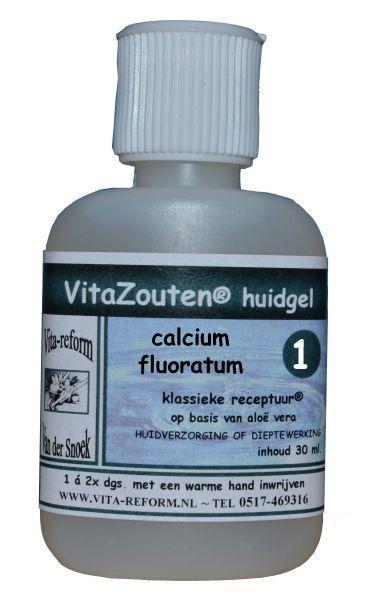 Vitazouten Calcium fluoratum huidgel nr. 01 30.00 Milliliter