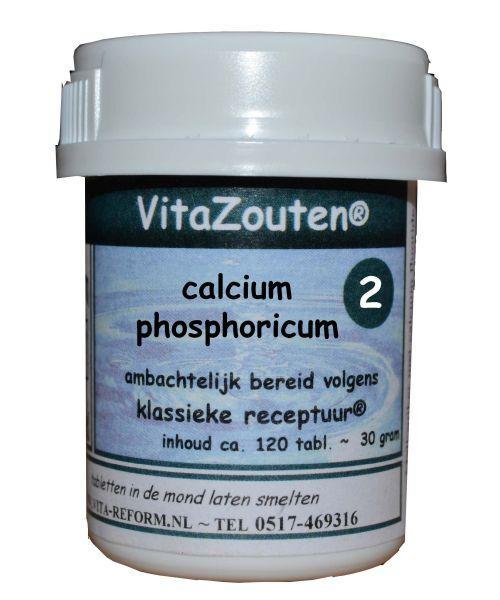 Vitazouten Calcium phosphoricum VitaZout nr. 02 120.00 Tabletten