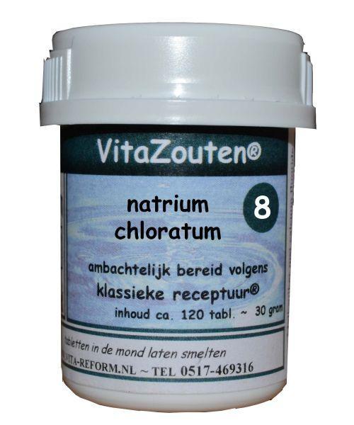 Vitazouten Natrium chloratum/mur.VitaZout nr. 08 120 Tabletten