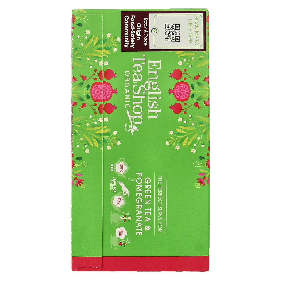 English Tea Shop Green tea pomegranate bio 20.00 Zakjes