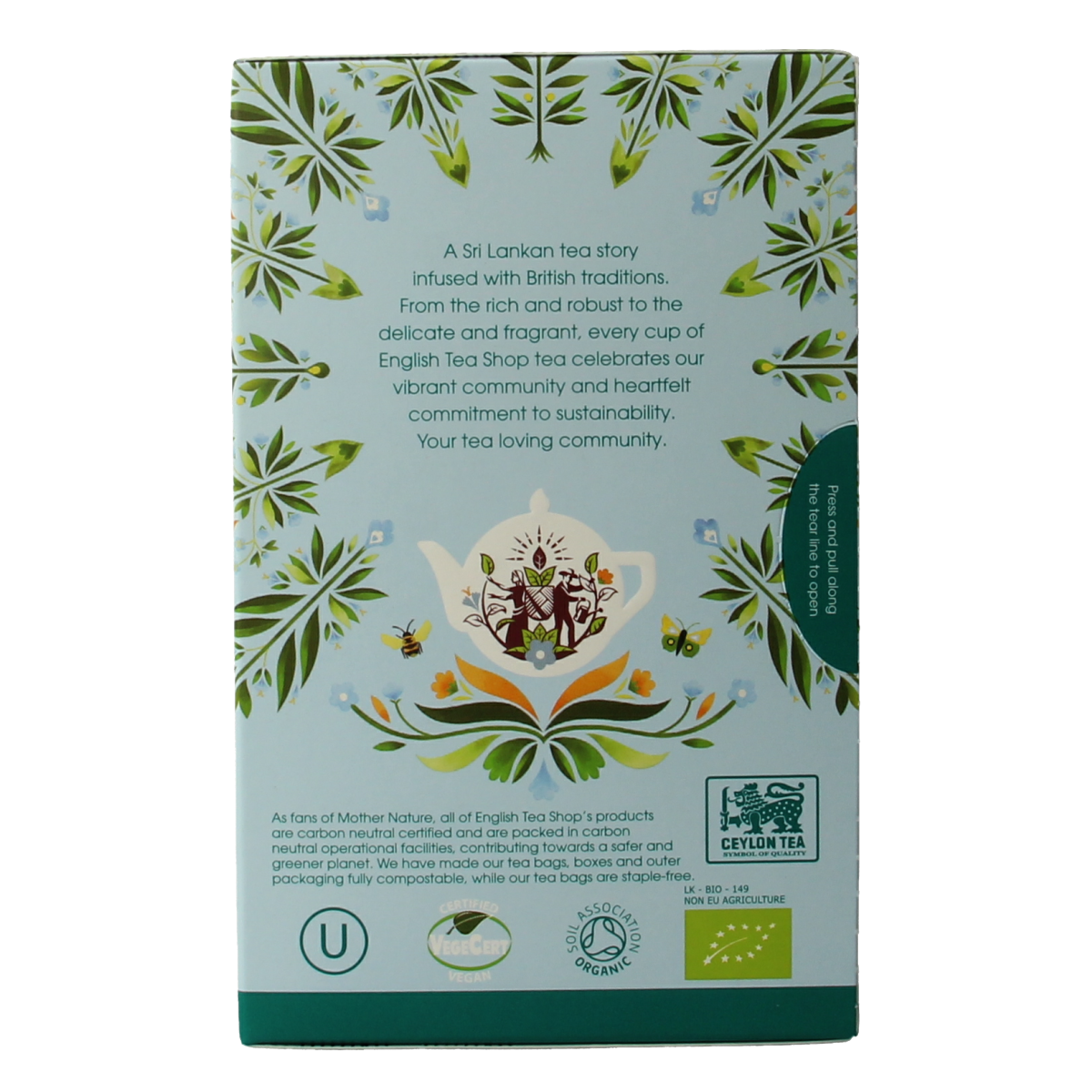English Tea Shop White tea bio 20.00 Zakjes
