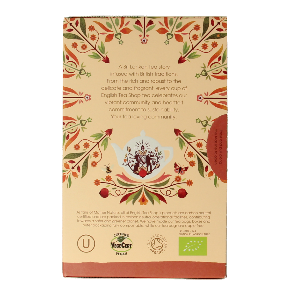 English Tea Shop Happy me bio 20.00 Zakjes