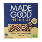 MadeGood  Mornings bar blueberry bio 5.00 Stuks