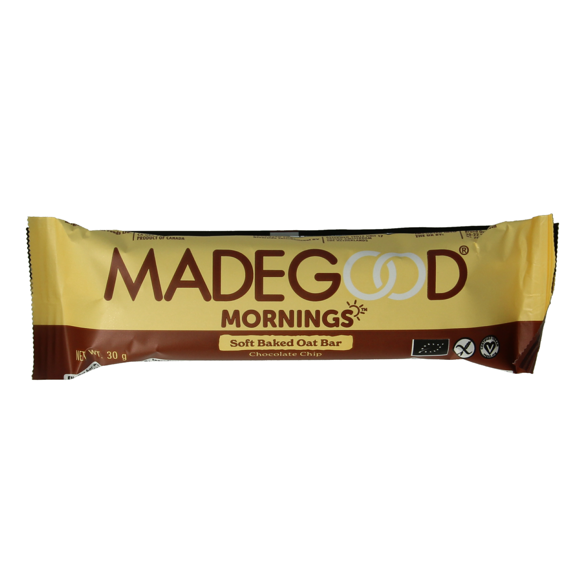 Made Good Morning bar chocolate chip bio 30.00 Gram