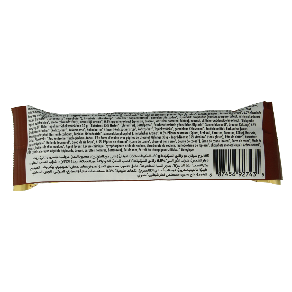 Made Good Morning bar chocolate chip bio 30.00 Gram
