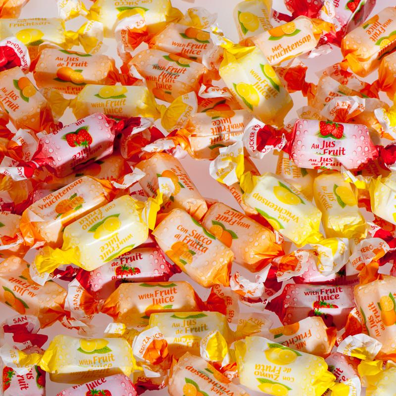 De Bron Fruit toffee suikervrij 1.00 Kilogram