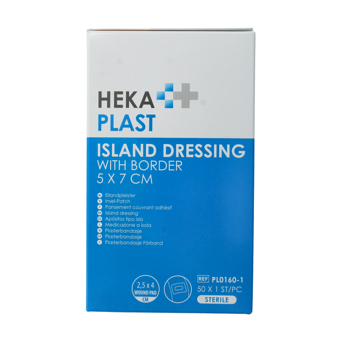 Hekaplast Border 5cmx7cm eiland 50.00 Stuks