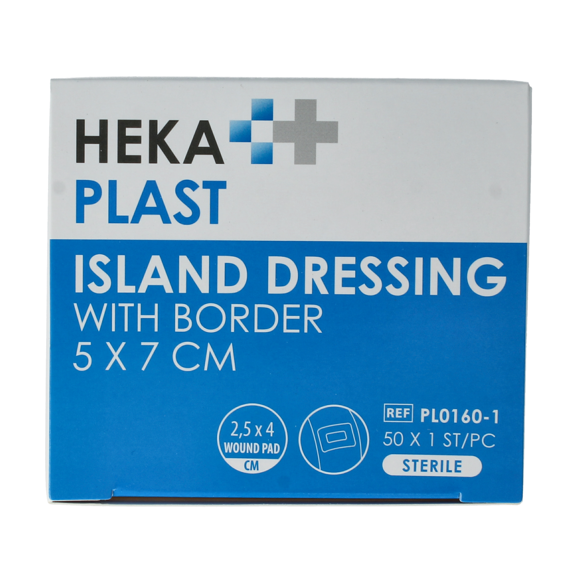 Hekaplast Border 5cmx7cm eiland 50.00 Stuks