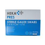 Hekapres Hydrofiel gaaskompres 5x8.5cm 100.00 Stuks