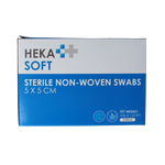 Heka Soft Non-woven kompres 5x5 steriel 100.00 Stuks