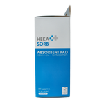 Hekasorb Absorberend verband 10x10cm steriel 10.00 Stuks
