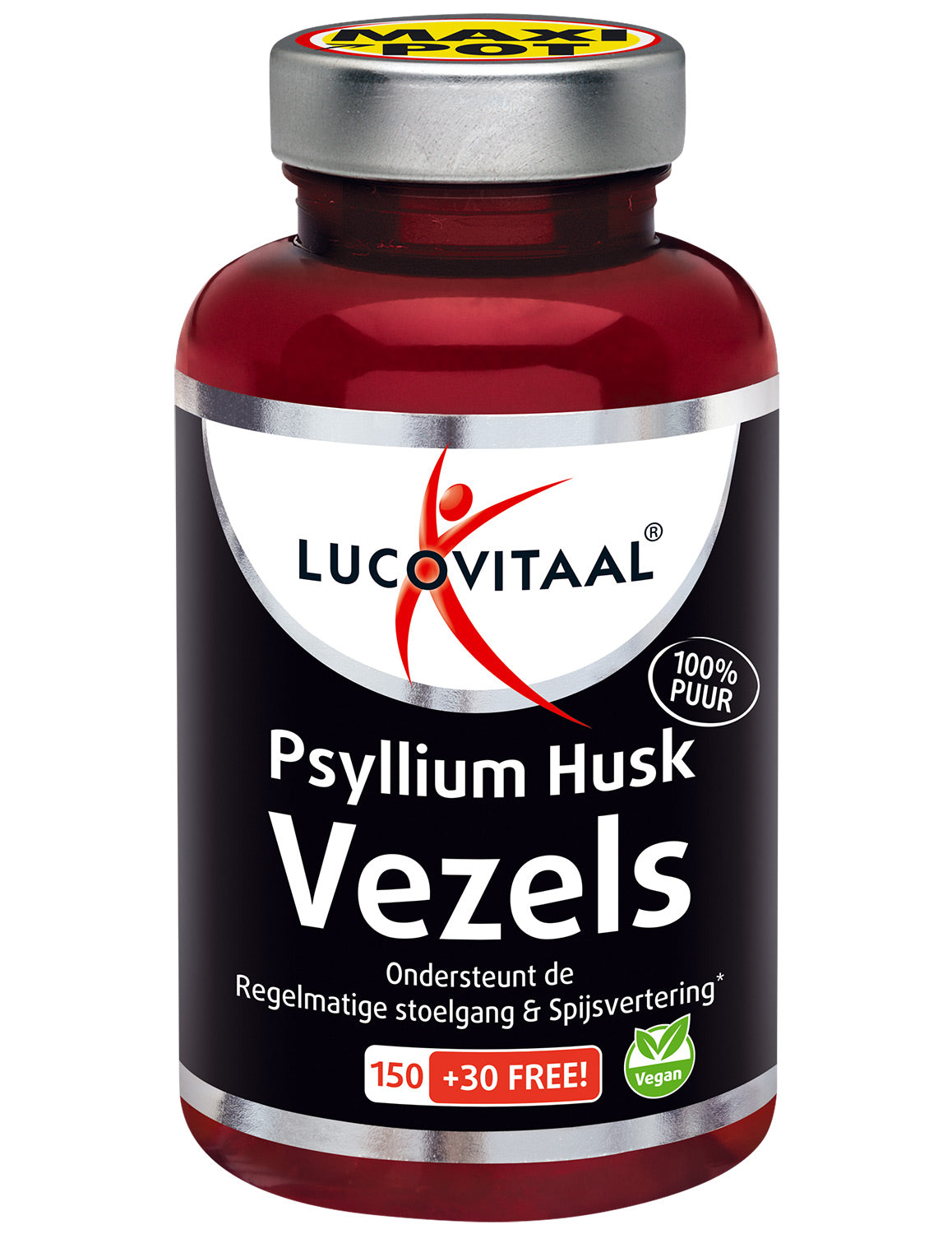 Lucovitaal Psyllium Husk 180.00 Capsules