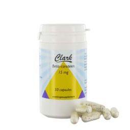 Clark Beta caroteen natural 50.00 Capsules