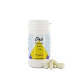 Clark Foliumzuur 1mg 100.00 Capsules