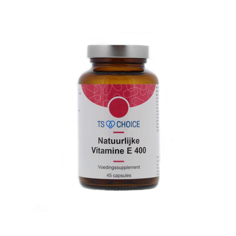 TS Choice Vitamine E 400IE 45.00 Capsules