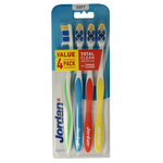 Jordan Tandenborstel totalclean soft 4 Stuks