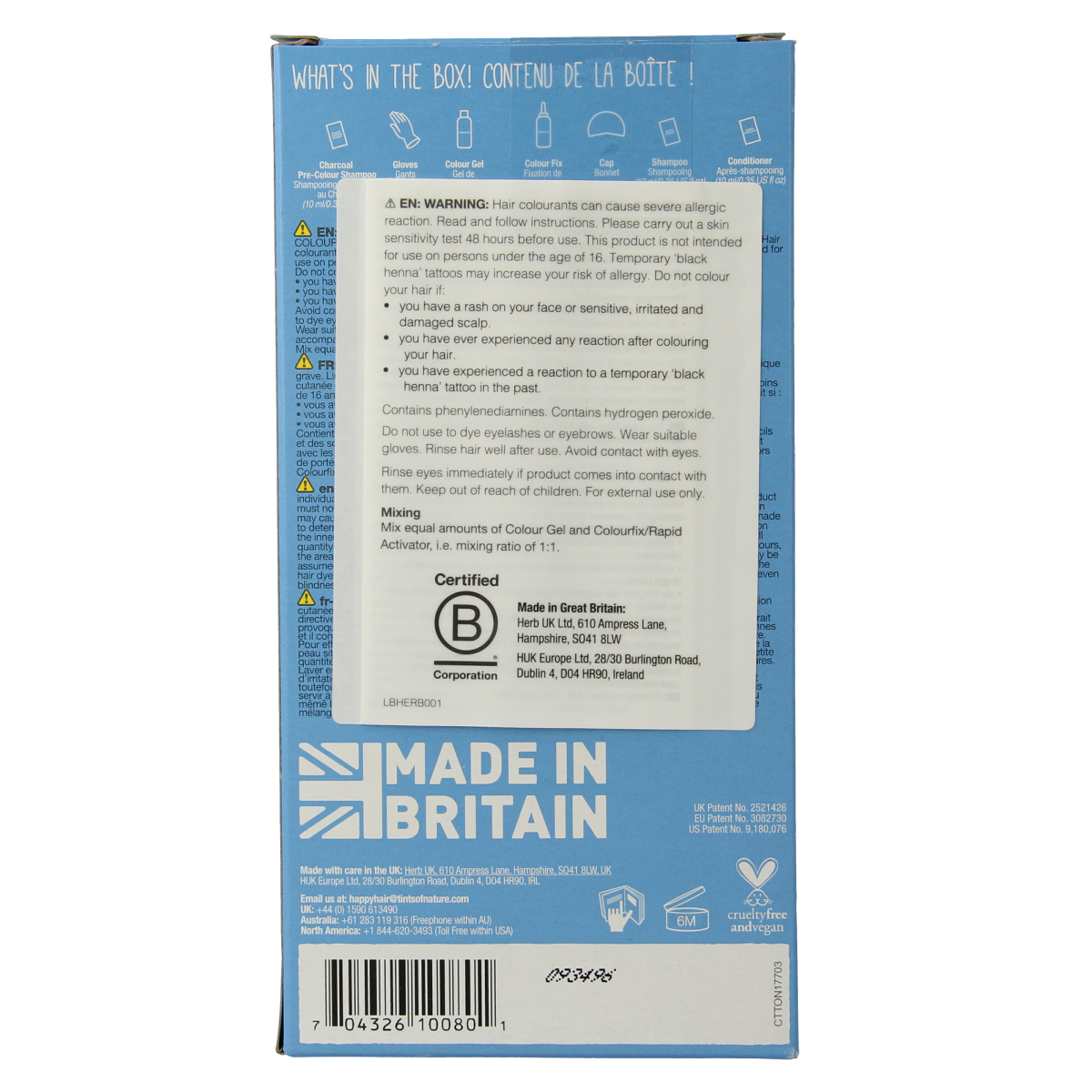 Tints Of Nature 8N natural blond 1.00 Set