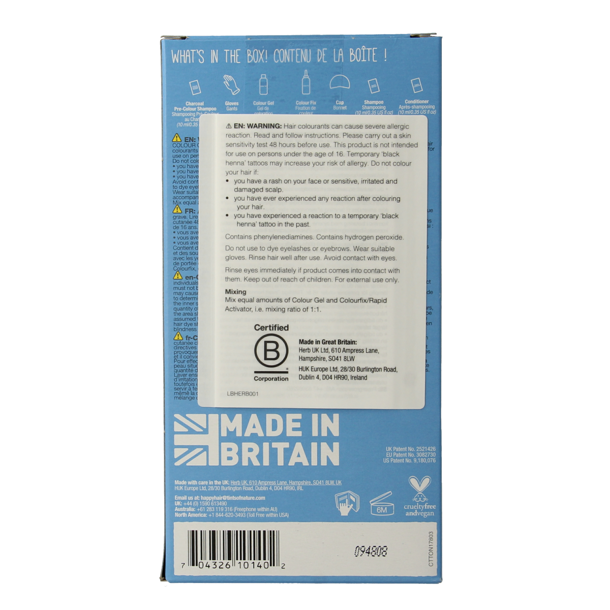 Tints Of Nature 4RR earth red 1.00 Set