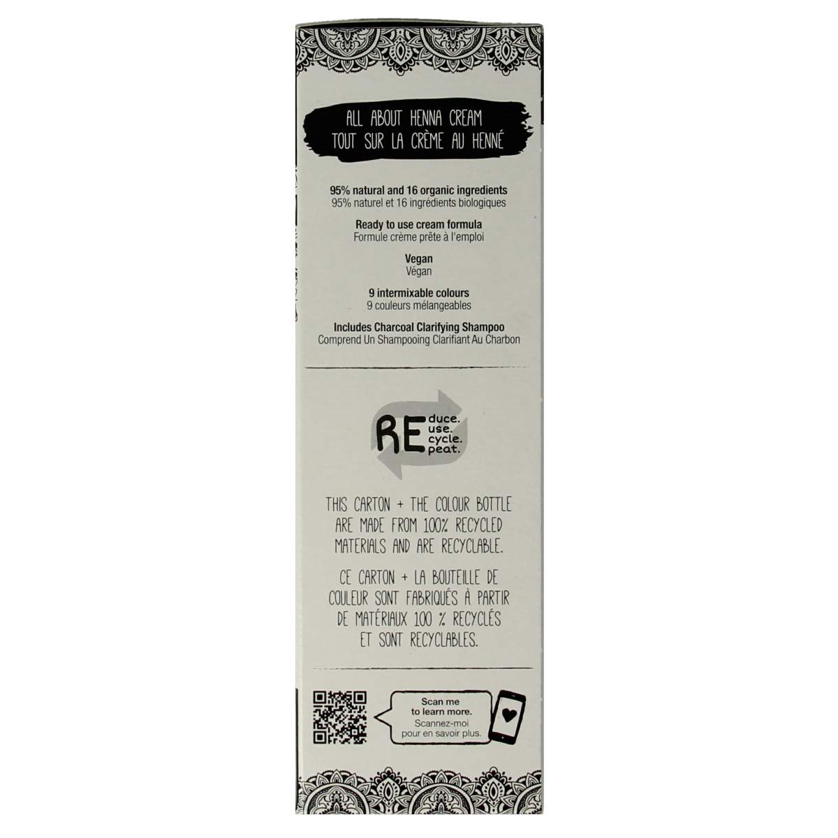 Tints Of Nature Henna cream black semi permanent 70.00 Milliliter