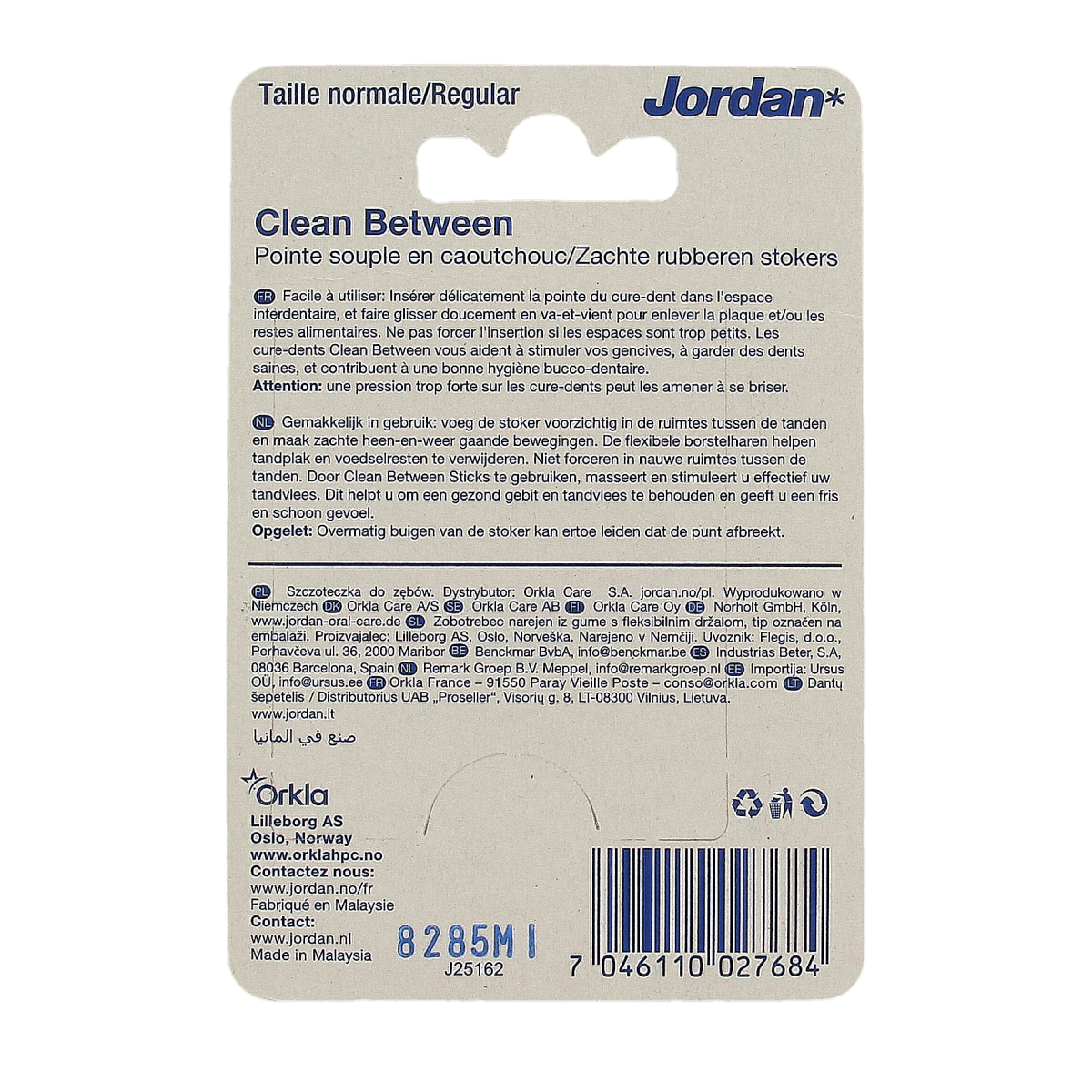 Jordan Clean between sticks regular 40.00 Stuks