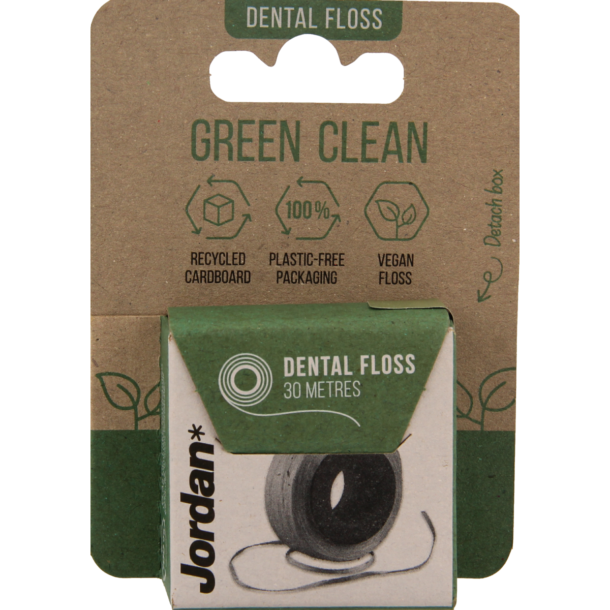 Jordan Green clean floss 30 meter 1.00 Stuks