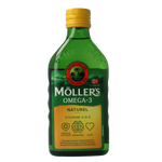 Mollers Omega-3 levertraan naturel 250.00 Milliliter