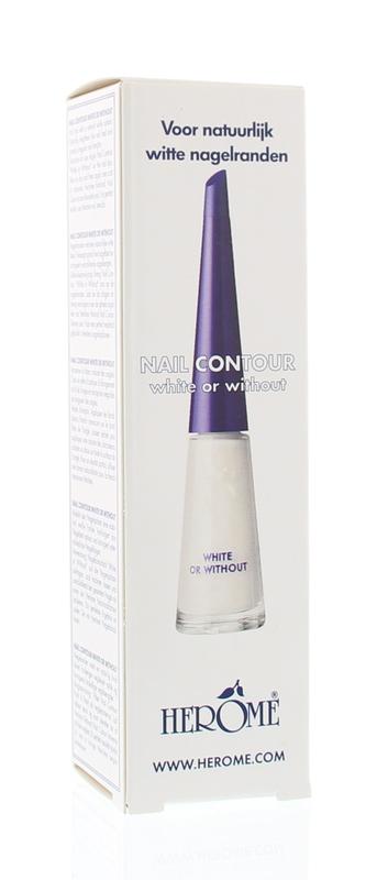 Herome Perfect nail contour white or without 10.00 Milliliter