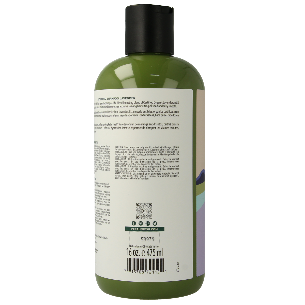 Petal Fresh Shampoo nourishing lavender 475.00 Milliliter