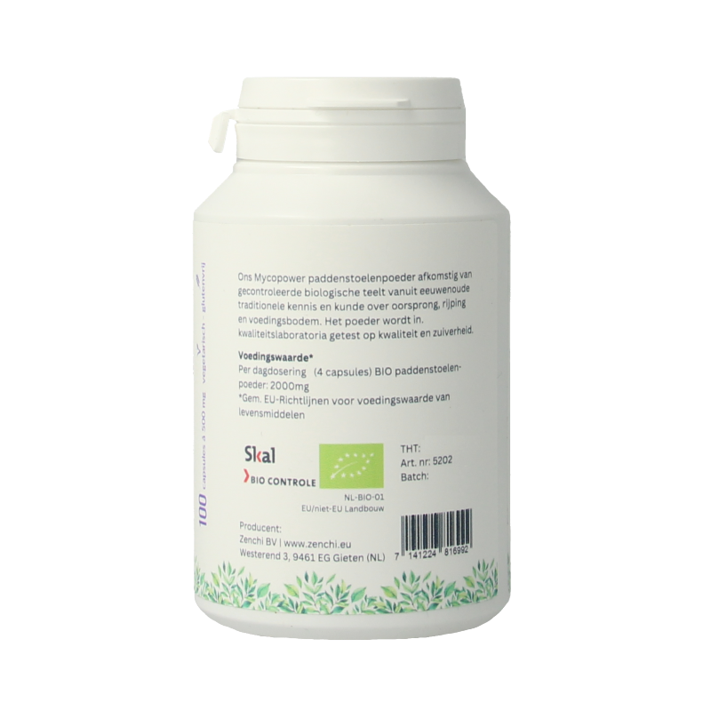 Mycopower Auricularia bio 100 Capsules