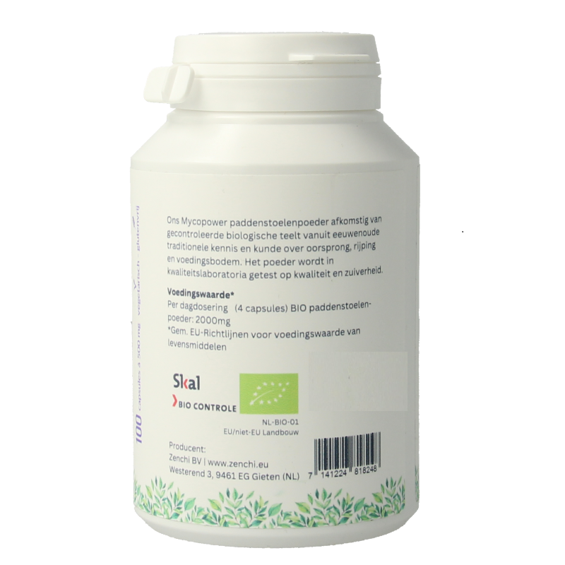 Mycopower Agaricus blazei bio 100 Capsules