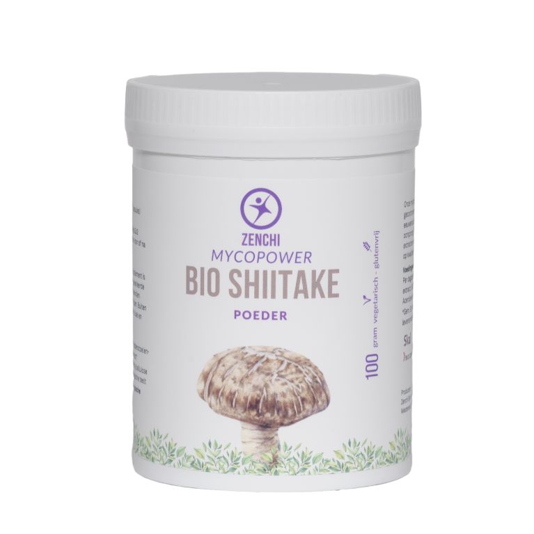 Mycopower Shiitake poeder bio 100.00 Gram